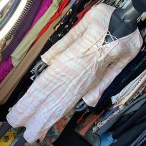 Saks Fifth Avenue linen cover up